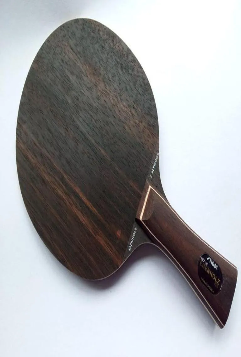 Wholestiga Table Tennis Blades Ebenholz 7 FL Långhandtag Racket Tabell Tennis Bads Paddel Ping Pong Racket7872101