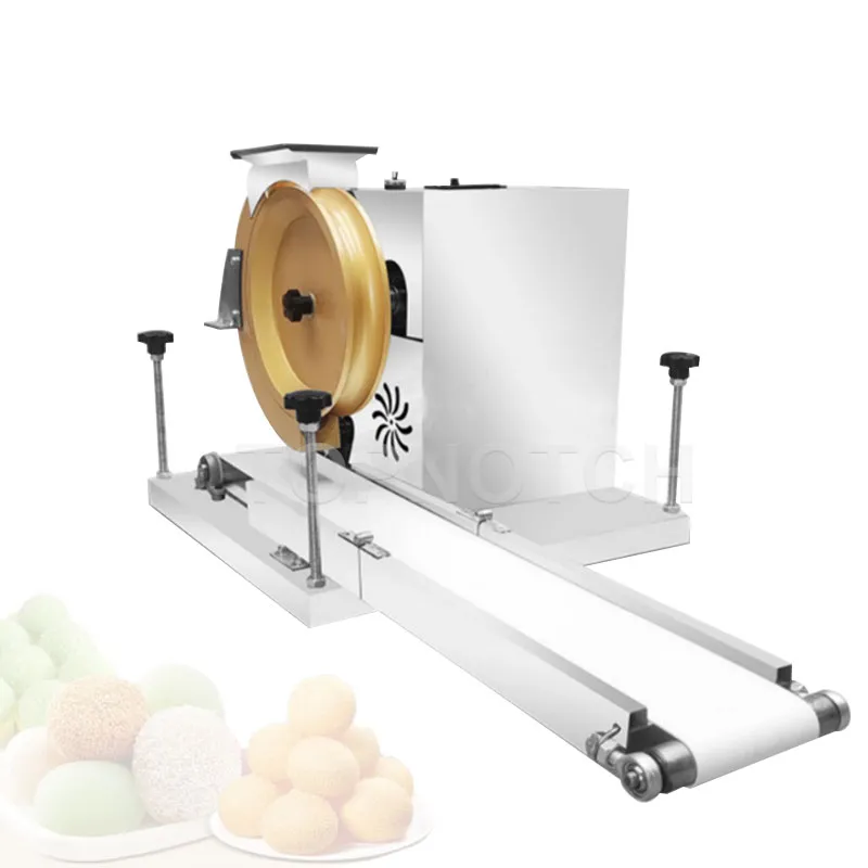 Pizza Ronder Electric Dough Rounder With Conveyor Pasta Pizza Bakery Making Machine ...