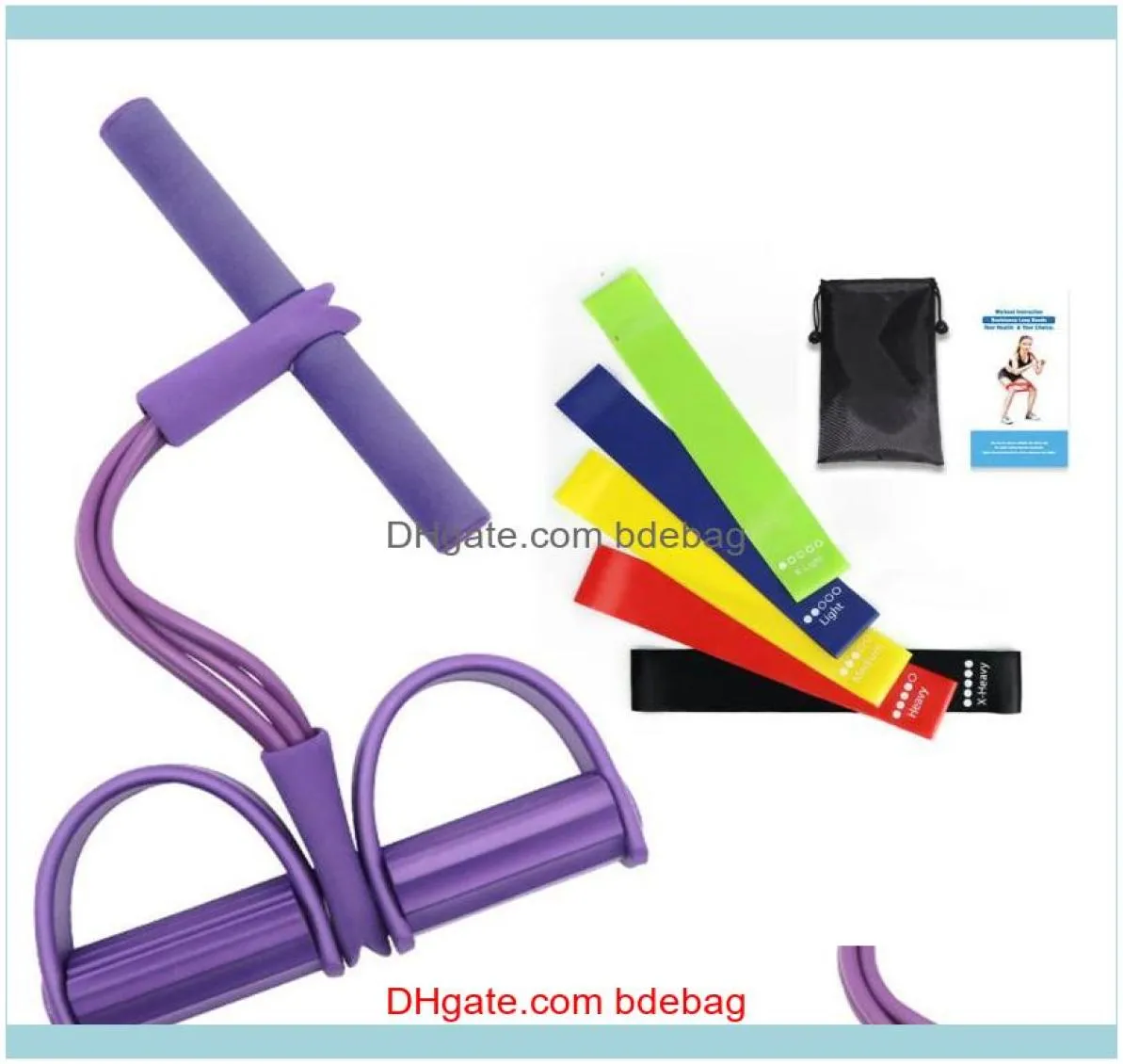Equipments Fitness Supplies Sports Outdoorsfitness Resistance Bands Drop Delivery 2021 7Pjtx9754512