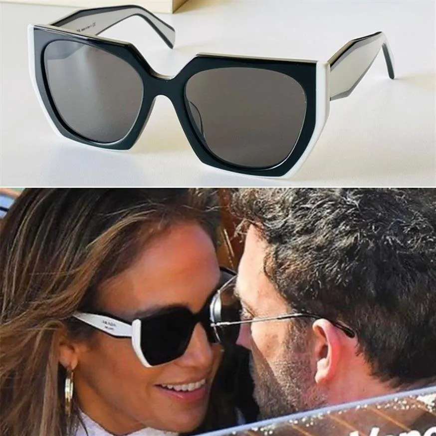 Ladies MONOCHROME PR 15WS Sunglasses Designer Party Glasses WOMEN Stage Style Top High Quality Fashion Cat Eye Frame Size 51-19-14330t