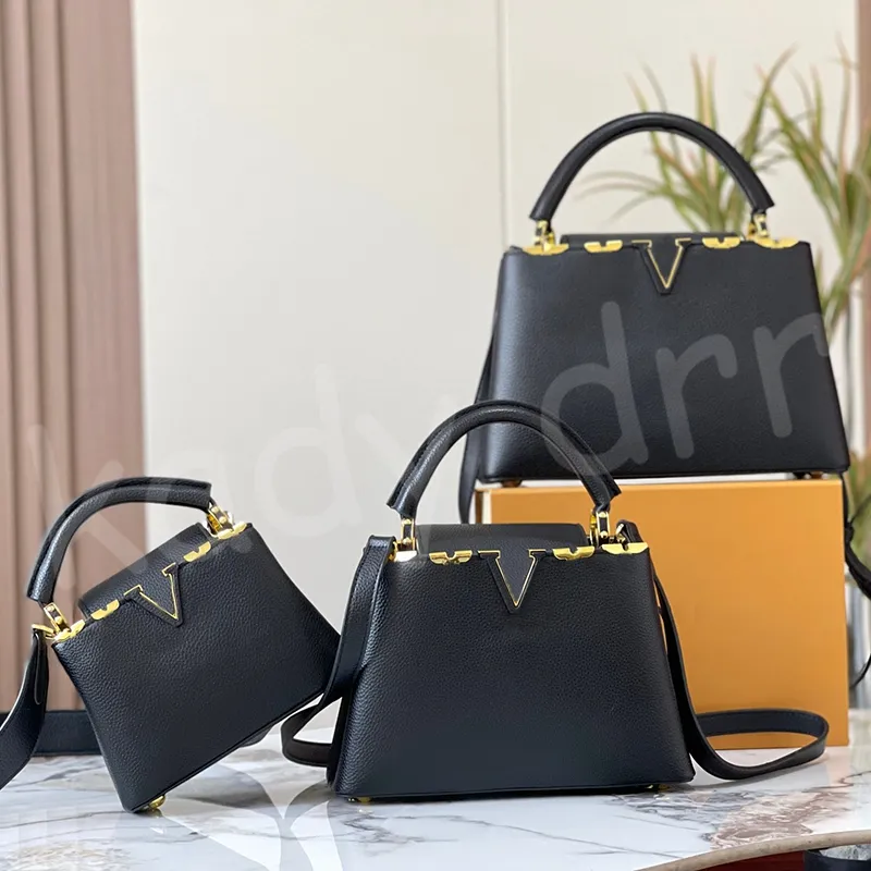 Capucines Mini Bb Mm Leather Handbag Women Shoulder Bag Tote Crossbody Casual 2024 Large Capacity Crocodile Skin From Kady drr 72.54 DHgate.Com