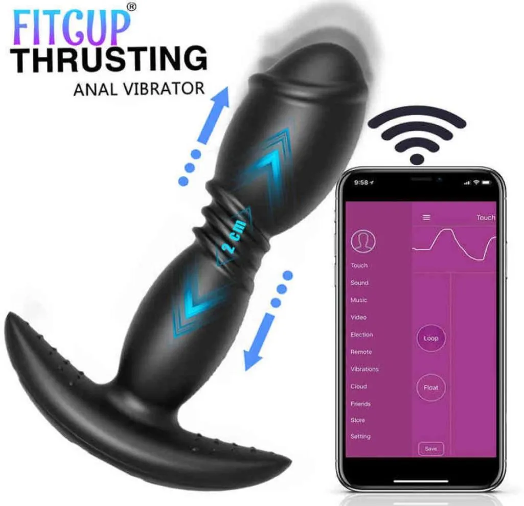 Nxy vibrators sex bluetooth trusting dildo stor rumpa plug an anal app kontroll manlig prostata massager anus sex leksak för män gay 18 1225844612