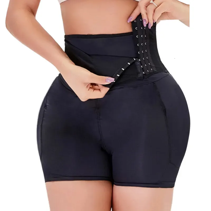 Taille Tummy Shaper Hip Shapewear Slipje Womens Lift Vormige Ondergoed Sexy Push Up Enahncer Gewatteerde 231213