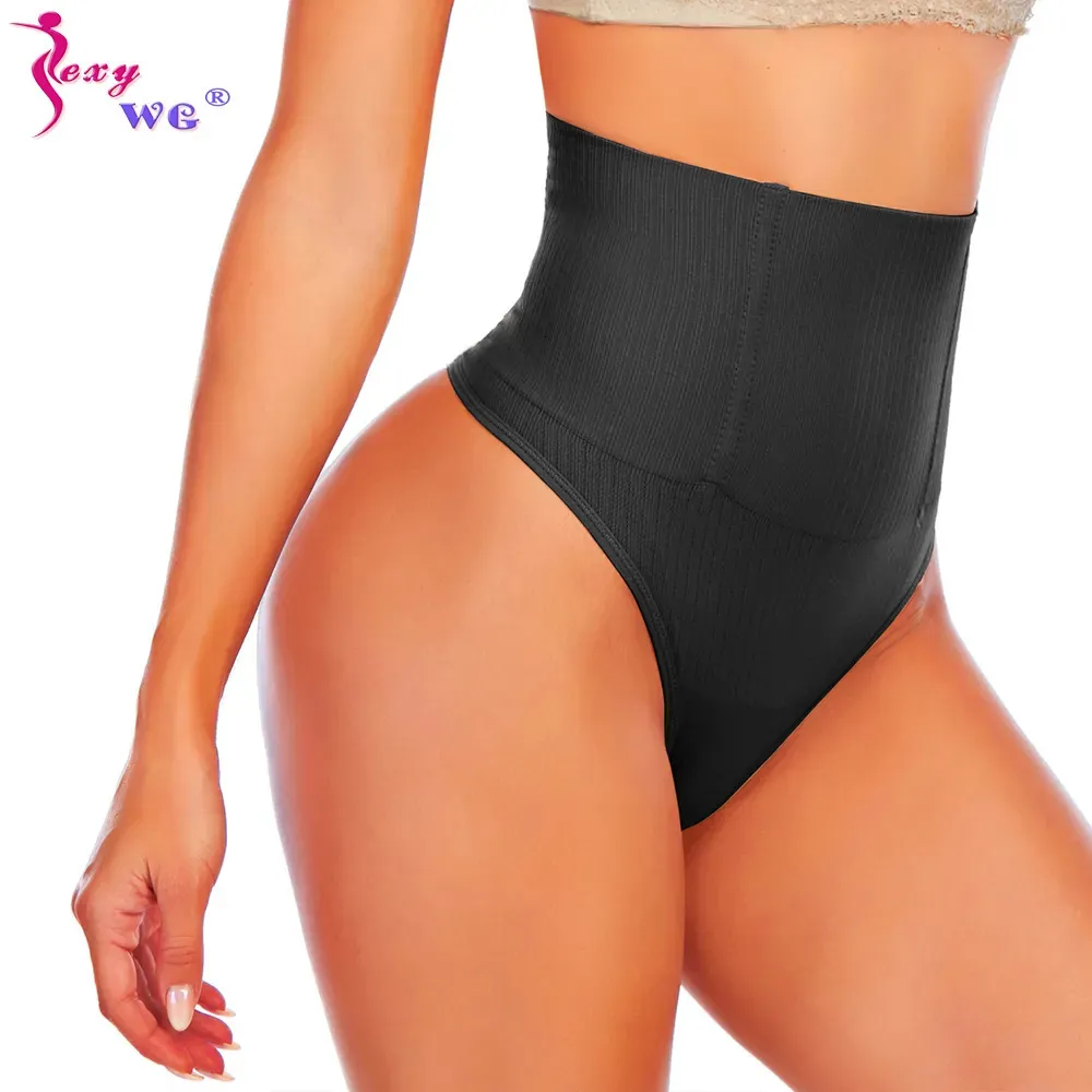 Cintura barriga shaper feminino tanga forma do corpo controle abdominal roupa interior sem costura 231213