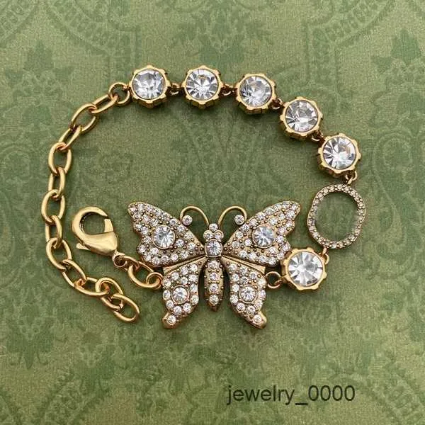 Pendants de mode Nouveau papillon plein de colliers de pendentif en diamant lacets de bijoux de créateurs et avec la boîte Easo