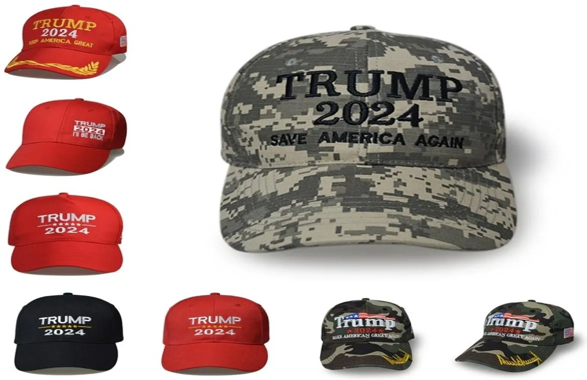 Ball Cap Trump 2024 Hats Biden Summer Net Peak Cap USA Presidential Election Baseball caps Washed cotton Sun Hat ZC2514644241