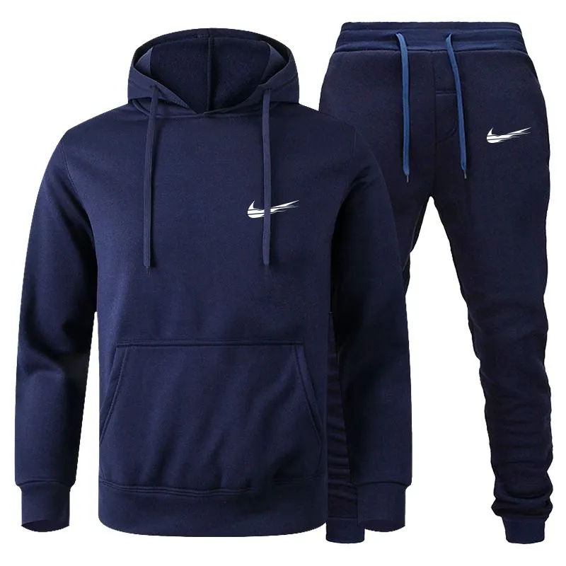 Survêtements pour hommes Designer Survêtement de basket-ball Sweats à capuche à manches longues pour hommes High Street Sweats à capuche amples et pantalons de survêtement Ensembles Costumes de sport décontractés