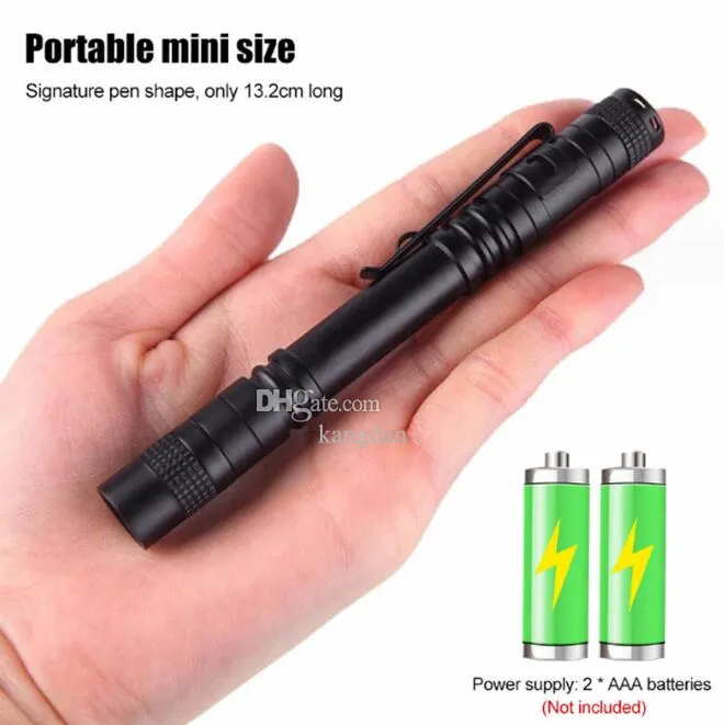 Violet Light Penlight Mini Tactical Light Pen LED DÉTECTION MÉDICAL LAMPE DE PLASS