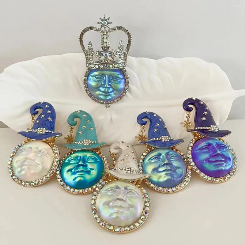 Broszki Mitto Masowe biżuterie i akcesoria wysokiej klasy dhinstones utwardzona korona boga bogi