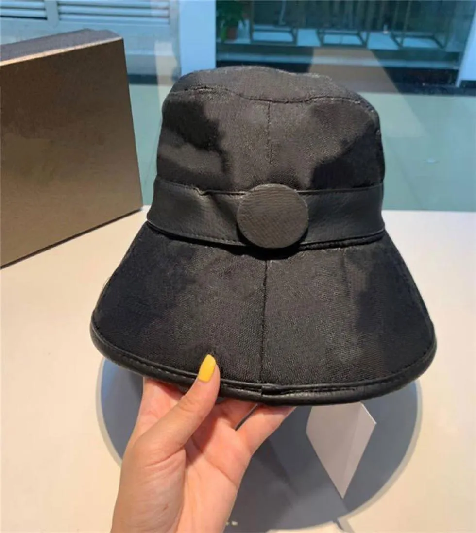 2021 Fashion Bucket Hat for Women Men Caps Beanie Baseball Cap of Man Womens Casquette 4 sezony męskie Kobieta Fisherman Hats Chapeau4637085