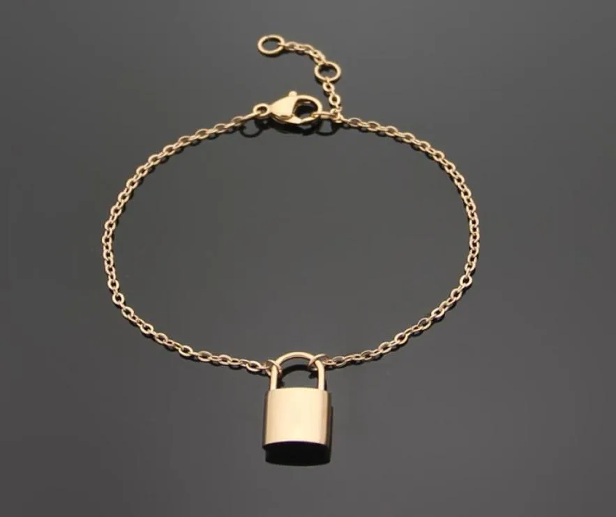 Nouveau bracelet de marque de mode de haute qualité bracelet en acier titane 316L bracelet à double pendentif livré avec une boîte adaptée au couple9097956