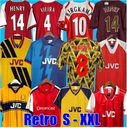 2002 2005 HENRY BERGKAMP Mens RETRO Soccer Jerseys 94 97 V. PERSIE VIEIRA MERSON ADAMS 02 03 05 06 98 99 Home Away 3rd Football Shirt Short Long Sleeve Uniforms