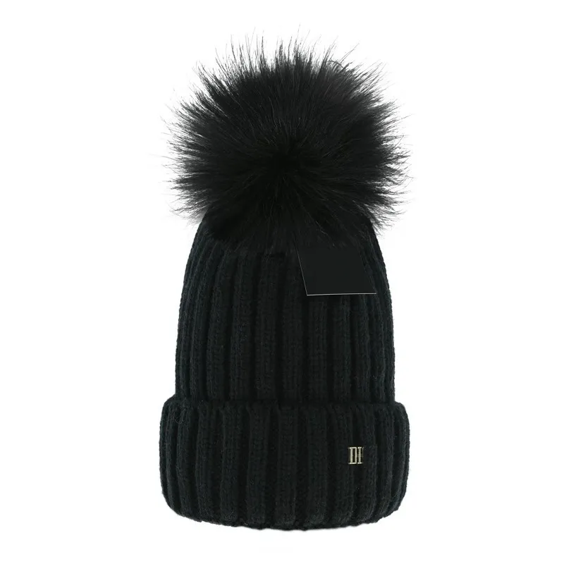 Chapéus de designer de moda masculino e feminino gorro outono / inverno chapéu de malha térmica chapéu de marca de esqui chapéu xadrez de alta qualidade chapéu quente de luxo chapéu de malha DO7