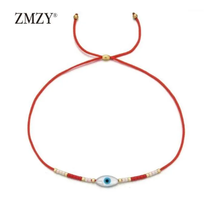 Braccialetti con ciondoli ZMZY Amici sottili Vetro Perline Miyuki Boho Bracciale fortunato Conchiglia Donne Ragazze Bambini Talismano Gioielli Regali135751206803550