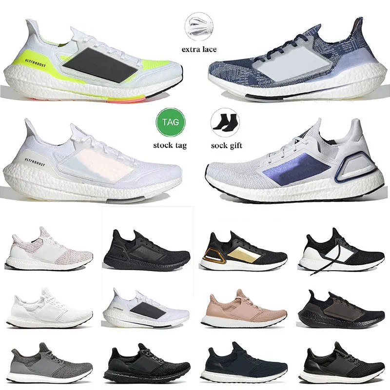 Mens Running Shoes Ultra 4.0 Trainer White Black Outdoor Walker Man Chaussures Sashiko Zapatos UltraBoosts 20 21 Womens Sneakers