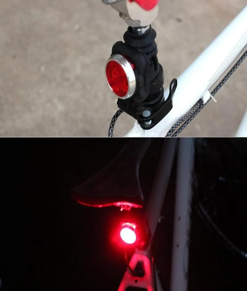 USB -oplaadbare fietsen fiets licht Mountain Bike Super Light Charging Taillight Outdoor Headlight Front Tail Clip Lamp2111992