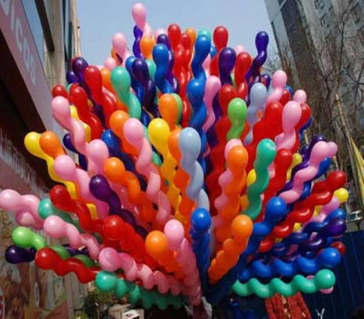 Multi Colors Latex Balloon Screw Magic Balloon For Wedding Birthday Party Decoration Celebration Kids Gift Ty8916856935