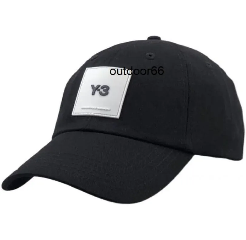 New Baseball Cap Simple Y3 White Standard Men039S Trendy Longue Hat Soft Top Outdoor Sun Hat Ins Trendy Mashion Hat3023328