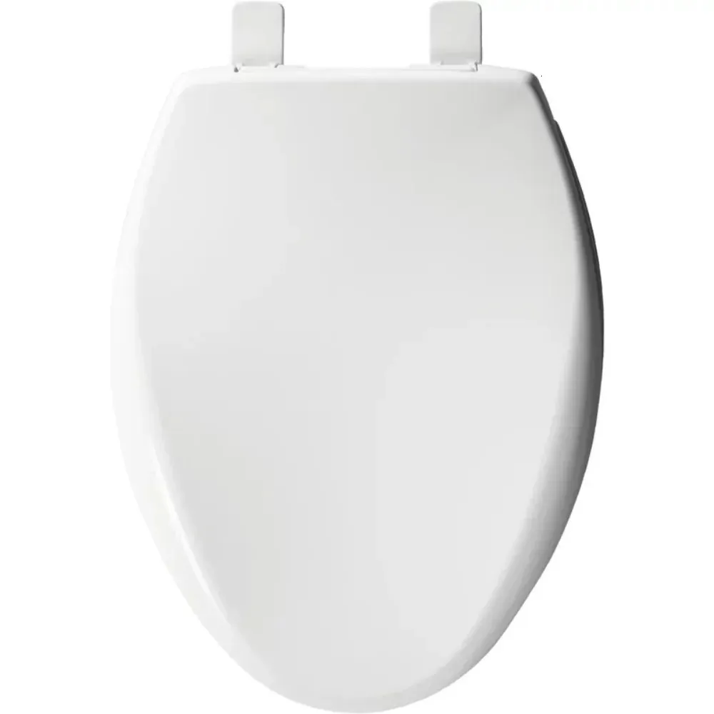 Toalettstolar långsamt nära långsträckt vit plaststol Y231212