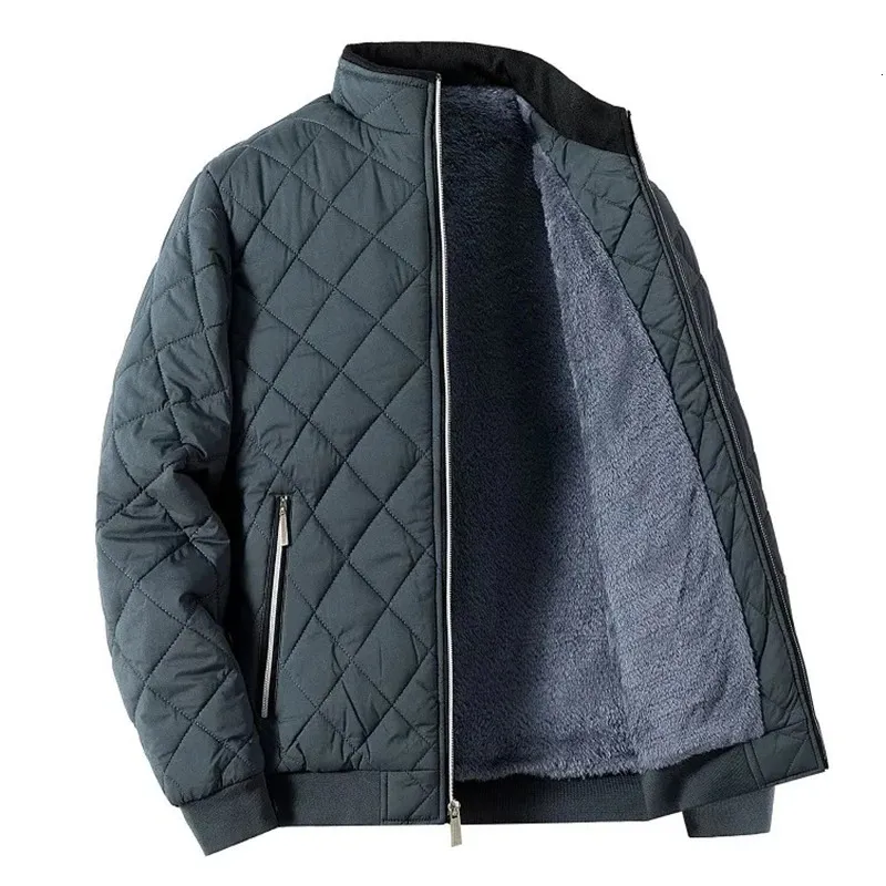 Mens Jackets Winter Fleece Jacket Men Lamb Warm Thick Casual Fashion Coat Male Outwear Autumn Korean Brand Bomber Top 231212