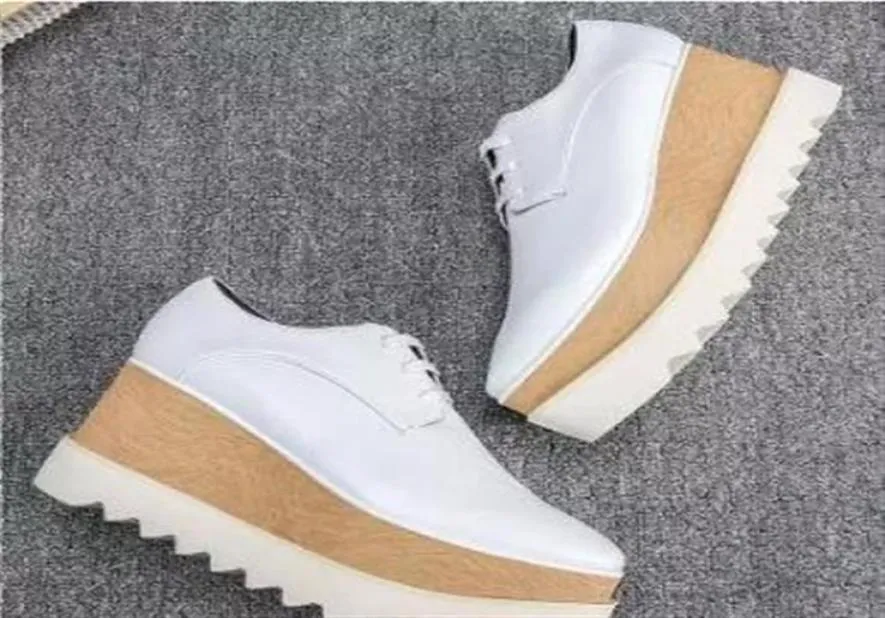 Stella mccartney white elyse shoes cheap