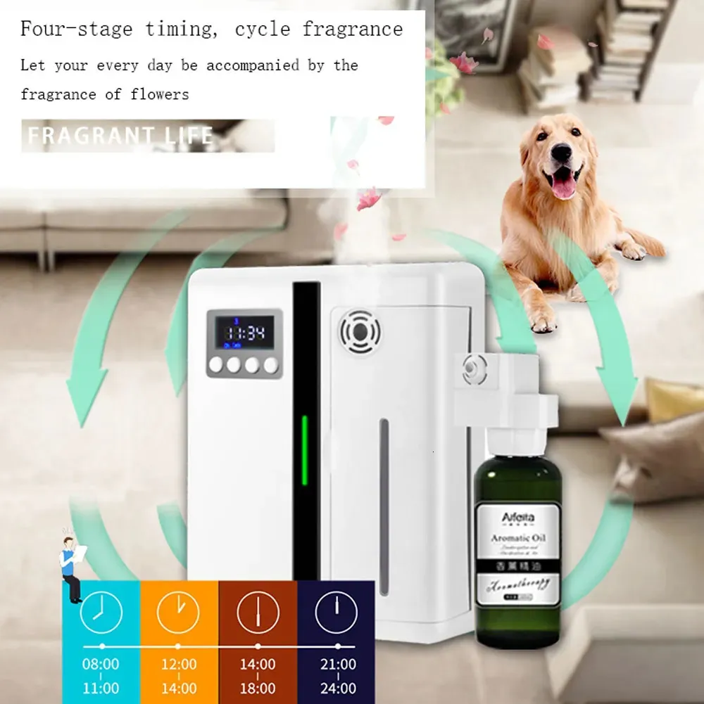 Electric Fragrance Diffuser: Wall Mounted Essential Oil