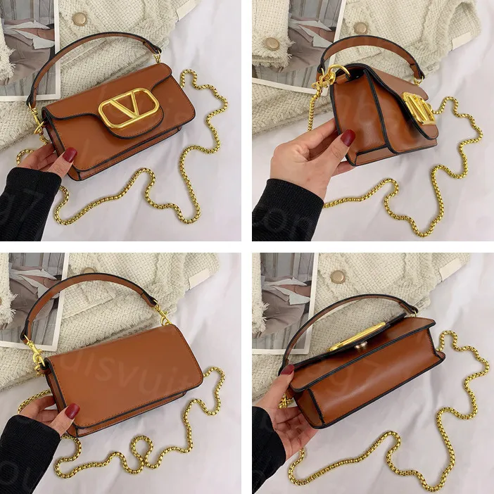 2023 Luxe Haute Qualité Designer Femmes Classiques Mode Cuir Messenger Sac Lettre Chaîne Sac à bandoulière Sacs à main pour femmes