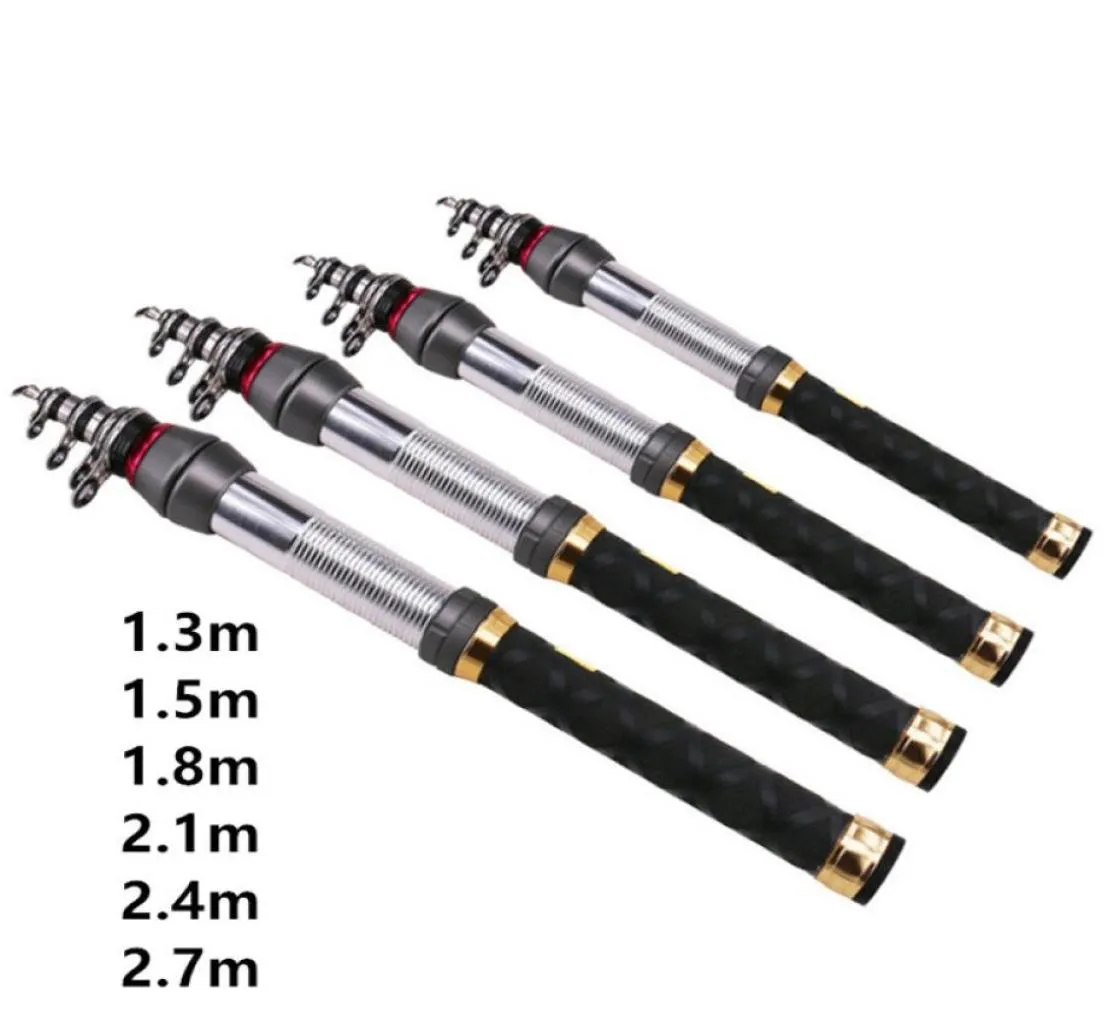 Carbon Telescopic Ultra Light Spinning Fishing Rods Mini Pocket Size 13m 15m18m 21m 24m for Travel2384924