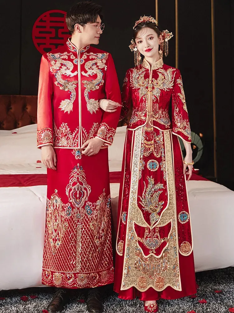 Dragon embroidered dress deals