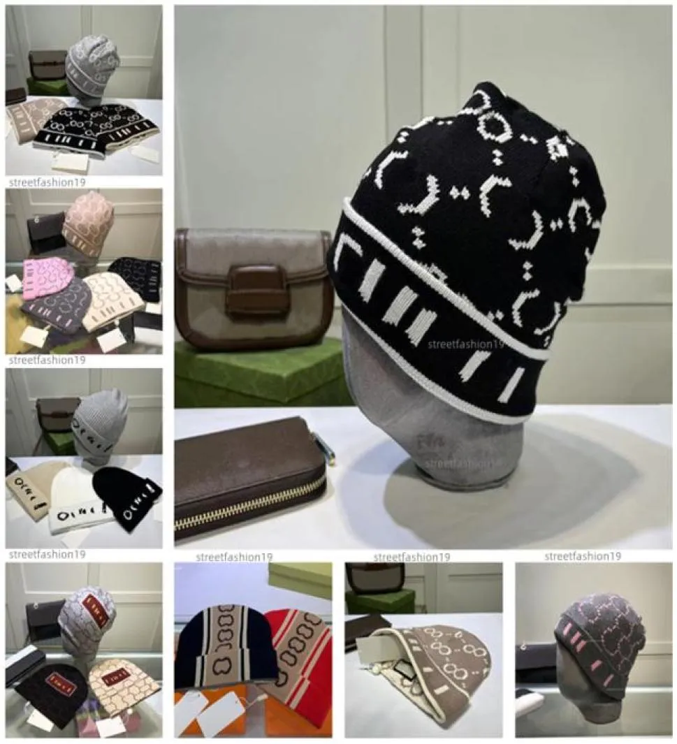 Designer Beanie Hats Classico autunno inverno stile berretto lavorato a maglia uomo e donna moda universale lana all'aperto caldo teschio berretti Fitt6226166