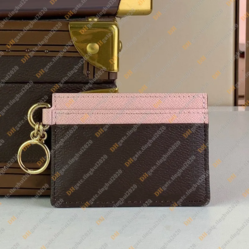 Dames Designer Tassen Charms kaarthouder portemonnee portemonnee sleutel zakje munt tas top spiegel kwaliteit m82739 m82132 business