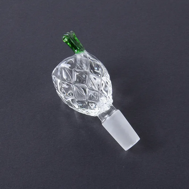 Pineapple Shap Glass Bowl 14mm 18mm Male Smoking Accessories For Dab Rigs Quartz Banget Nail Water Bong Pipes Oil Rig Burner Smoking Pipe Colorful Smoke Tool