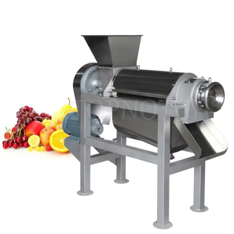Apfel-Zitronen-Saft-Industriemaschine, Schneckenpresse, Granatapfel, Ingwer, Cashew, Multi-Frucht-Entsafter-Extraktor
