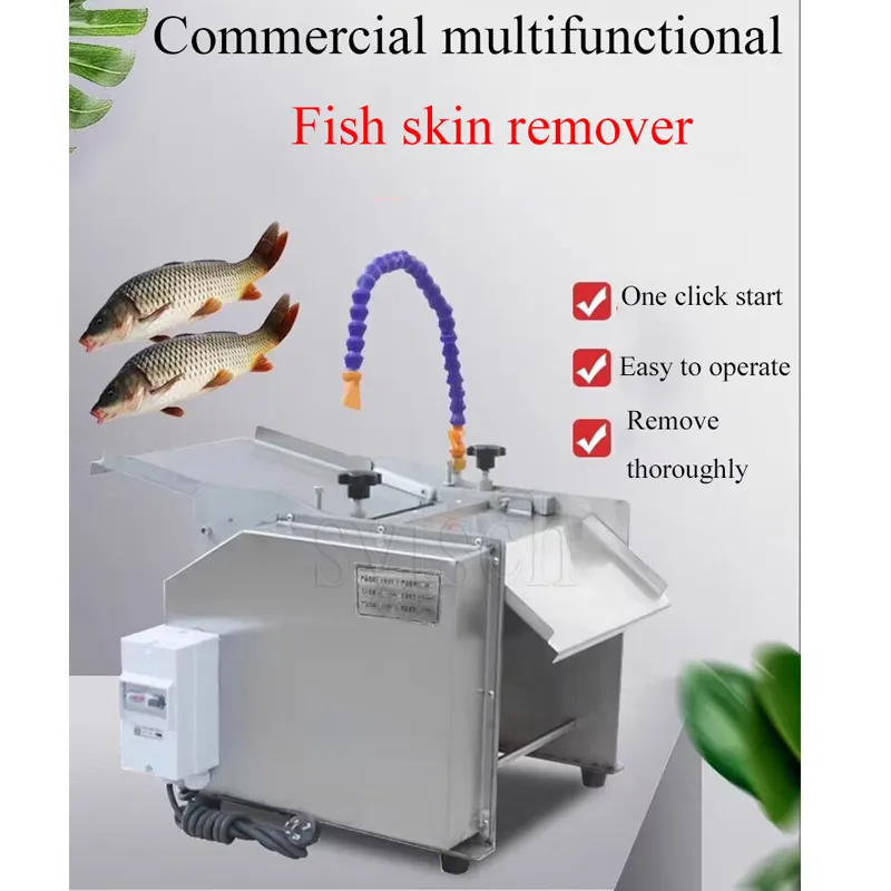 Small Desktop Electric Fish Skinning Peeling Machine Squid Tilapia Catfish  Skin Removing Machine From 1.619,01 €