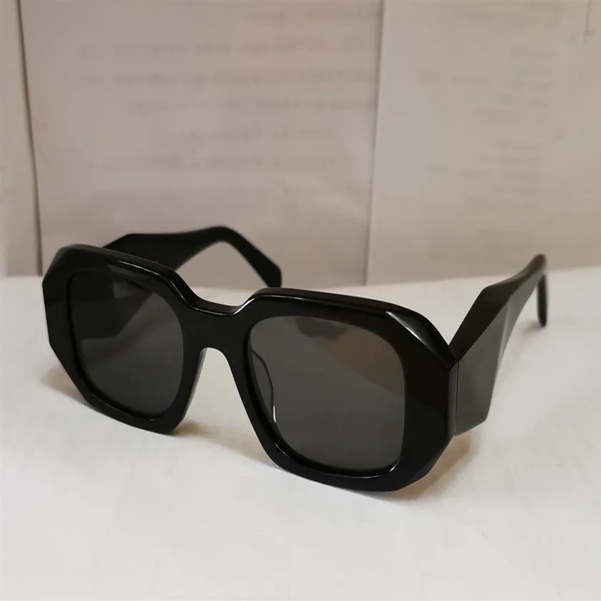 نظارة شمسية رمادية سوداء مربعة أزياء النظارات الشمسية للنساء أوكشيالي دا SOLE UV400 حماية نظارات مع Box2905