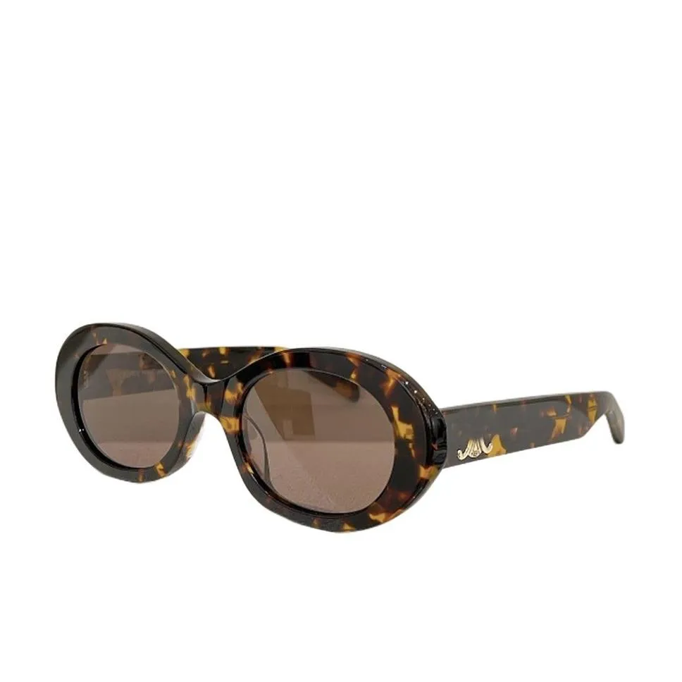 Designer solglasögon för modemetallramar Polykarbonatlinsmaterial TAC Business Affairs Matcha Full Rectangle Glasse263K