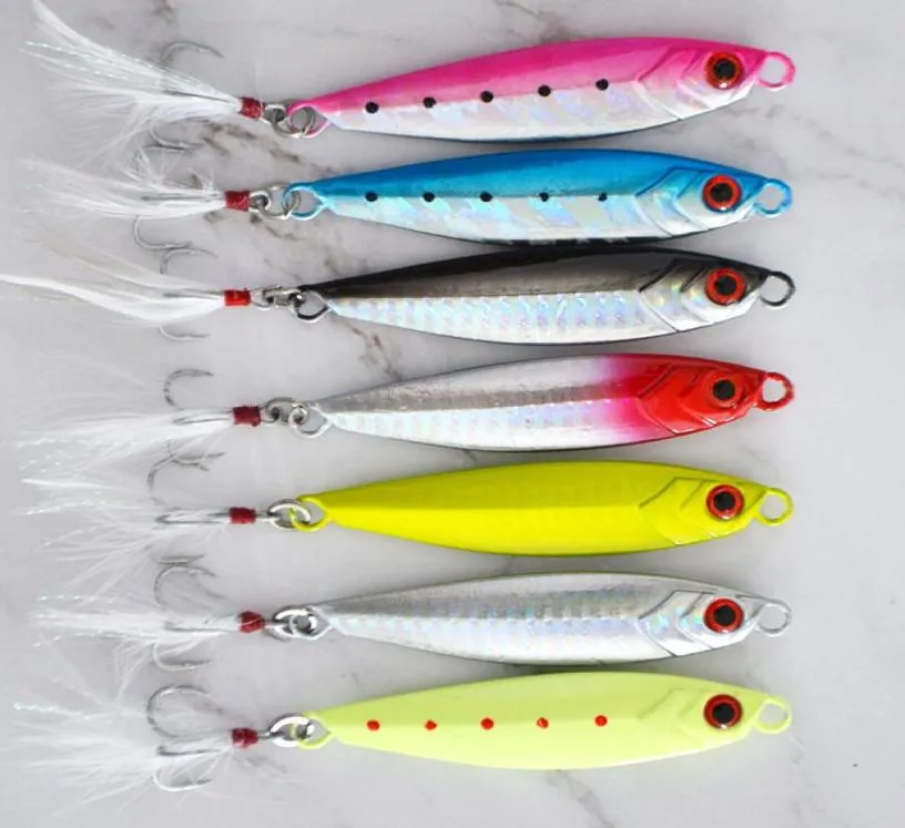 Metal Cast Jig Spoon VIB fishig Baits Shore Casting Jigging Lead Fish Sea Bass Fishing Lure Artificial Bait Tackle8176955