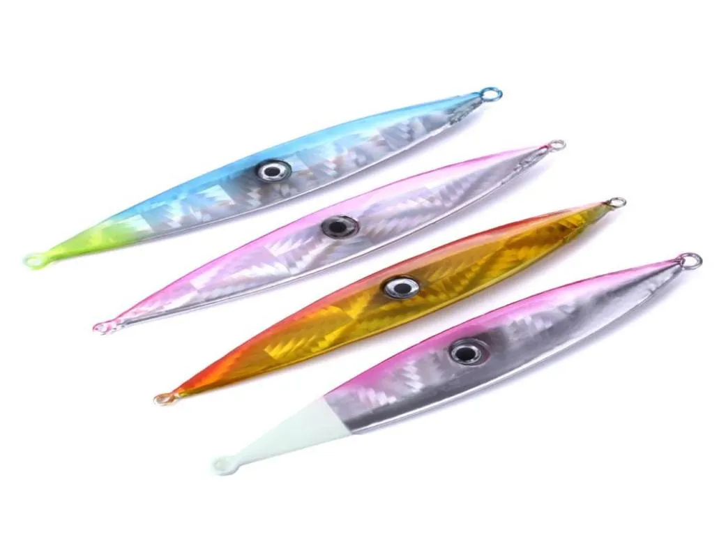 Hengjia 40pcs 120g 150g Metal Lead Jigs Fishing Lures Sea Sinking Fishing Fishing Bait