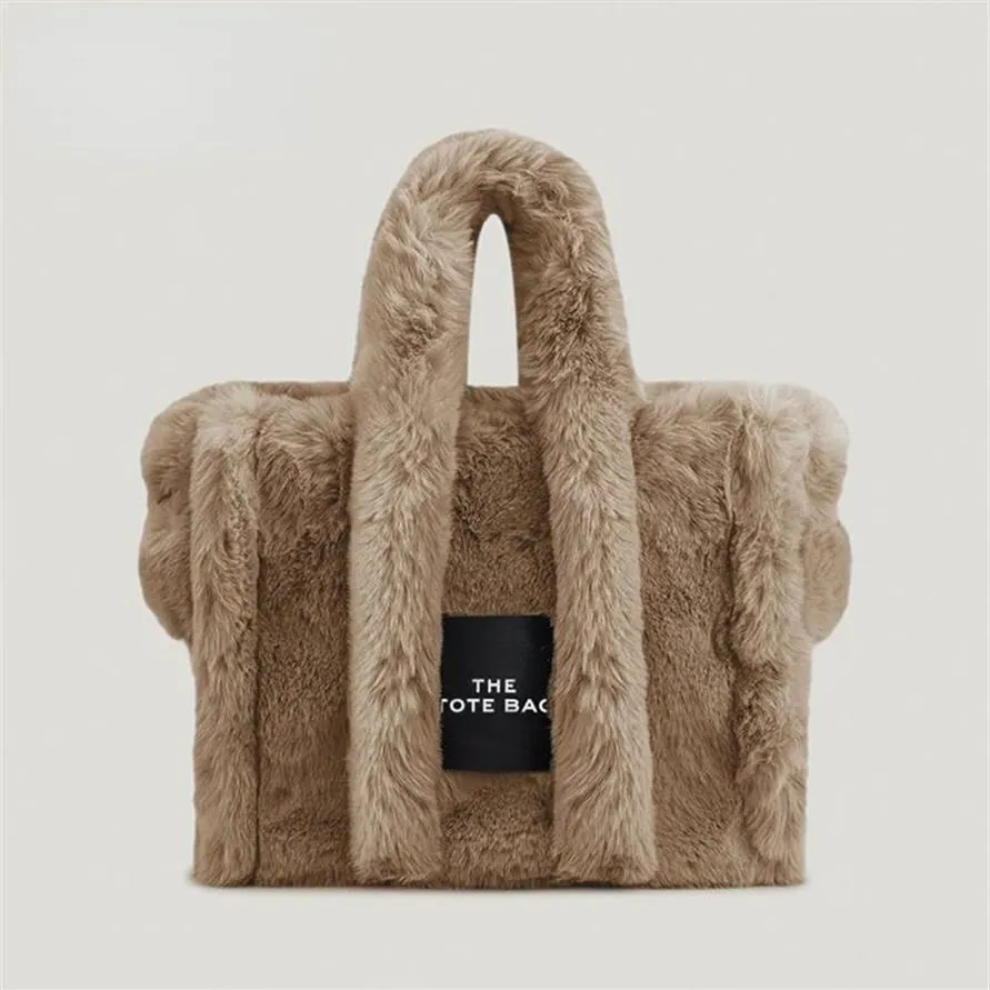 Bolsos De Mano De Felpa Para Mujer Bolsos Peludos De Color S lido