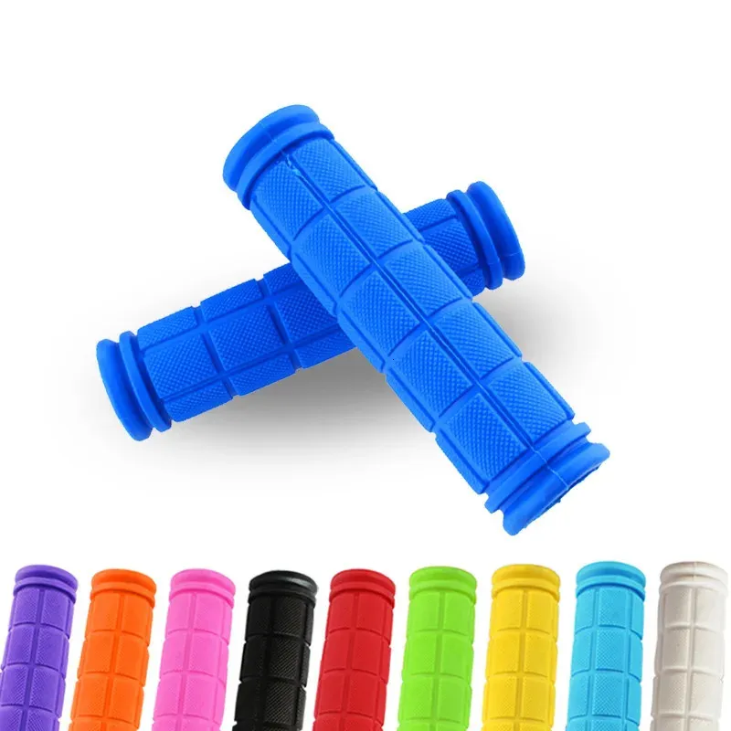 Cykelstyrningskomponenter 1Pair Cykelstyrning Grips Anti-SKID Cykelhandtagstång GRAPS Gummitäcken Fixed Gear BMX MTB Mountain Bike Bicycle Accessories 231213