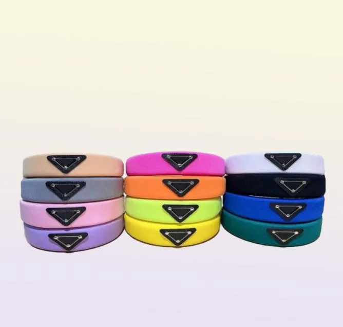 Designer Sponge Headband for Women Girls Elastic Letter Sports Fitness Package96350421627585