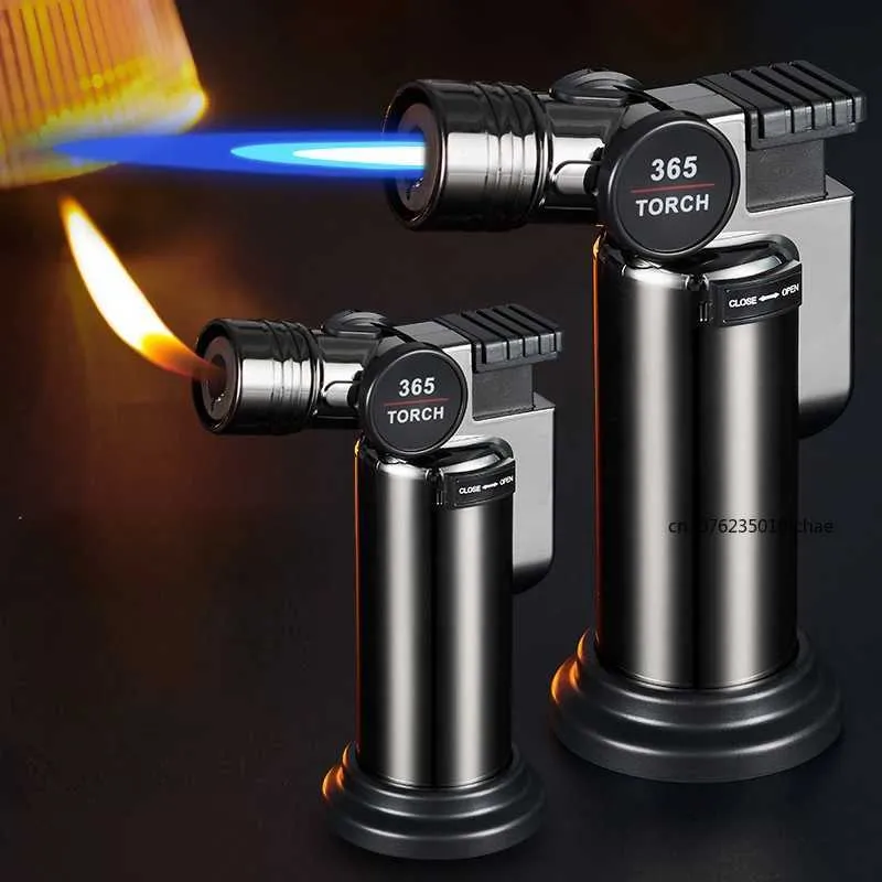 Multifunctional New Dual-fire Conversion Lighter Outdoor Camping Kitchen Barbecue Butane No Gas Welding Gun Accessories