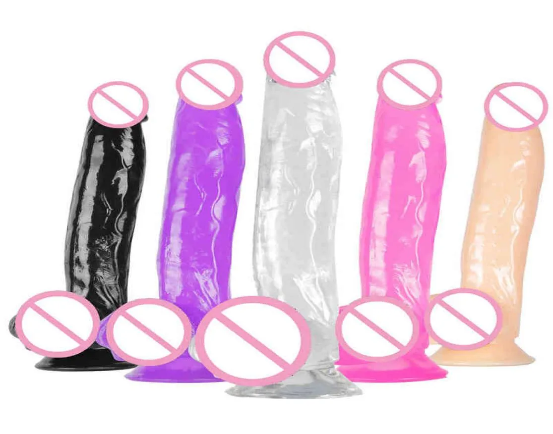 NXY dildos 10 Inch Huge Didlo Realistic Flexible Black Long Massage Strong Suction Cup Personal Sexy Toys Relax Big Sex Women Fema5308522