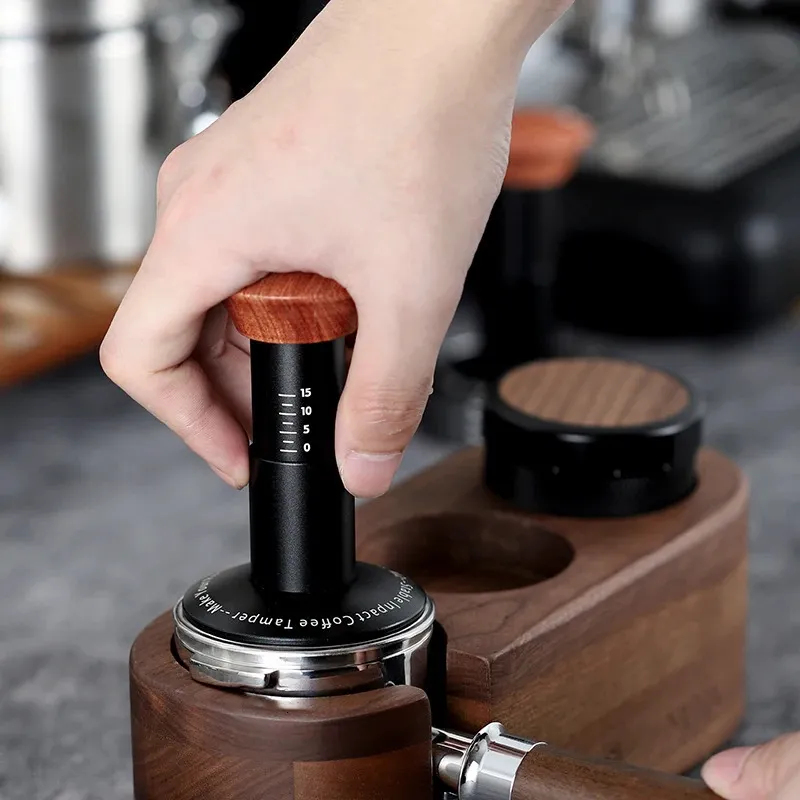 Tampers Coffee Tamper Station Constant Pressure 51mm 5m Espresso 58 Coffeeware Kitchen Dining Bar Home Garden 231214