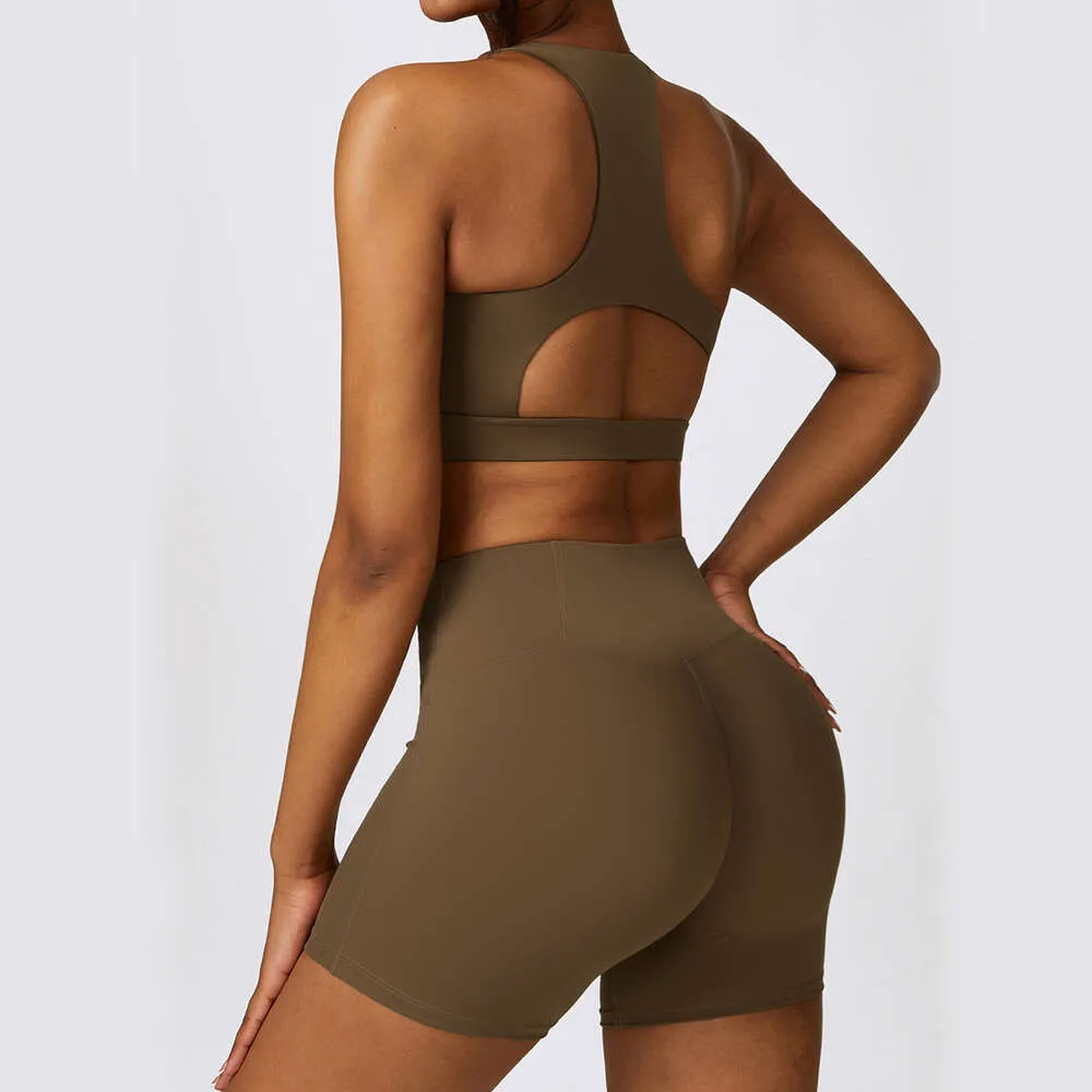 Lu Lu Align Eco Material Gym Short Pants Ladies Fitness Lycra
