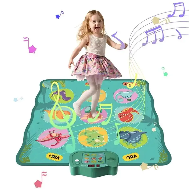 Crib Music Toy Dance Matte: Touch Sensitive Musical Play Mat Für