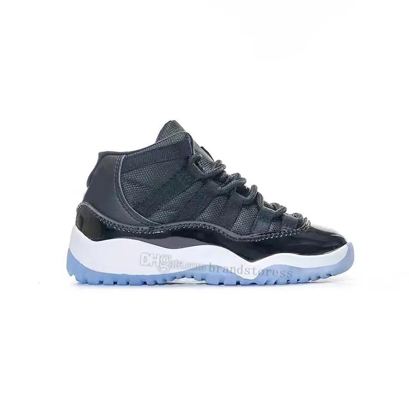 Baby Jumpman 11 Basketball Shoes Gamma Blue Space Jam Sneakers For Boys And Girls Durable Trainers With Soft And Comfortable Fit From Brandstoress 16.74 DHgate.Com