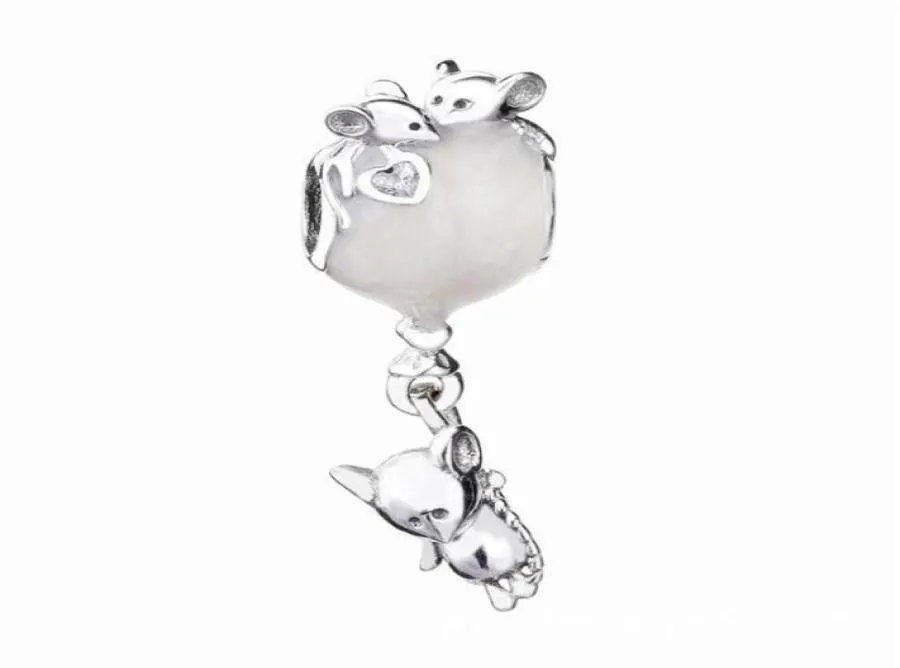 Pulseira mouse ballon charms S925 prata serve para pulseira estilo original 797240EN23 H84782373