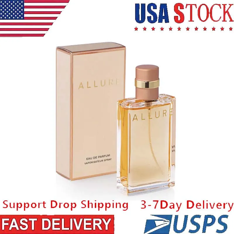 Original 1:1 Cologne Allure 1996 marque homme parfum parfums pour femme parfum EDP 100ml vaporisateur livraison rapide