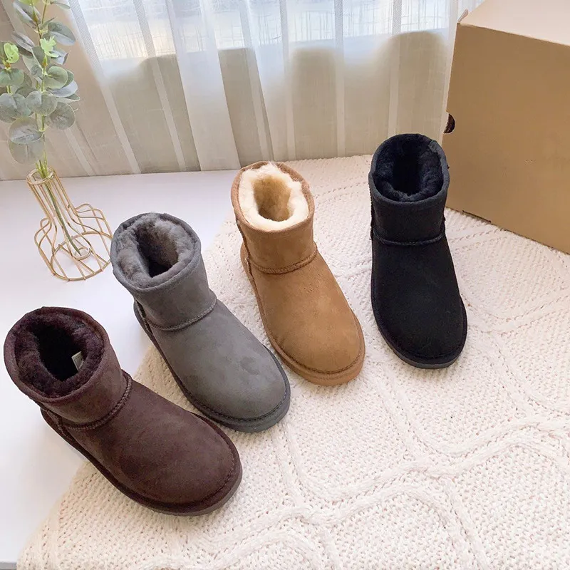 최고의 디자이너 스노우 ug boots 호주 여성 부츠 태즈 만 베일리 언덕 밤나무 테스트 만 태즈 흉내 겨자 씨앗 베이지 색 호주 겨울 발목 짧은 여자 남자 모피